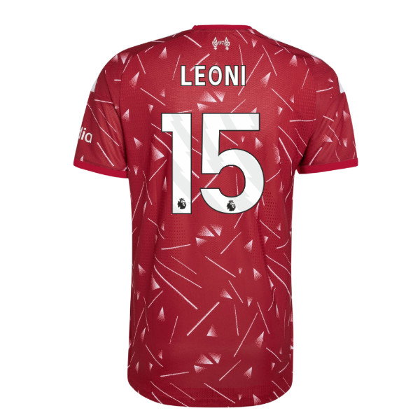 2026-2027 Liverpool Authentic Home Shirt (Leoni 15)