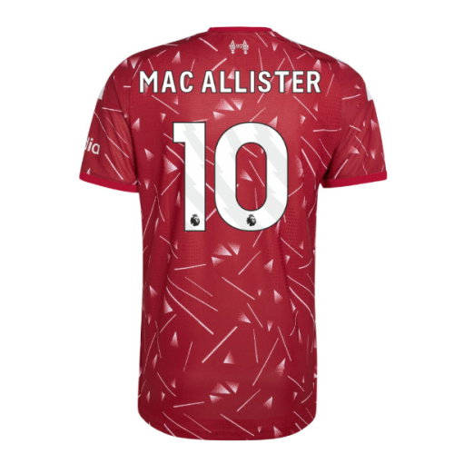 2026-2027 Liverpool Authentic Home Shirt (Mac Allister 10)