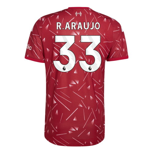 2026-2027 Liverpool Authentic Home Shirt (R.Araujo 33)