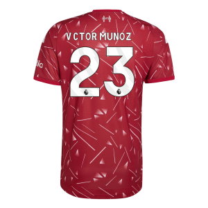 2026-2027 Liverpool Authentic Home Shirt (Víctor Munoz 23)