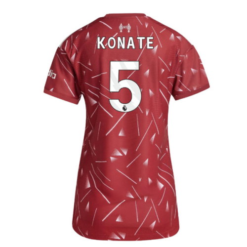 2026-2027 Liverpool Authentic Home Shirt (Womens) (Konate 5)