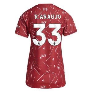 2026-2027 Liverpool Authentic Home Shirt (Womens) (R.Araujo 33)