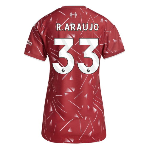 2026-2027 Liverpool Authentic Home Shirt (Womens) (R.Araujo 33)