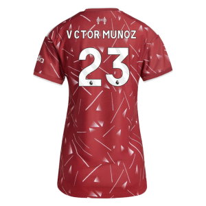 2026-2027 Liverpool Authentic Home Shirt (Womens) (Víctor Munoz 23)