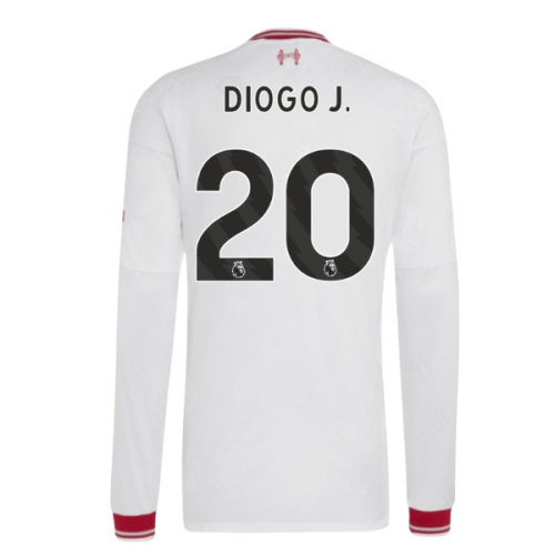 2026-2027 Liverpool Authentic Long Sleeve Away Shirt (Diogo J. 20)