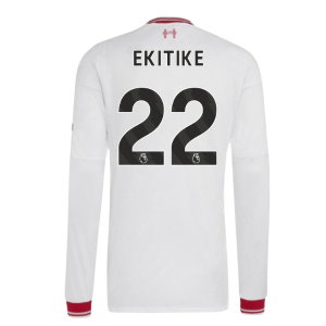 2026-2027 Liverpool Authentic Long Sleeve Away Shirt (Ekitike 22)