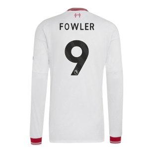 2026-2027 Liverpool Authentic Long Sleeve Away Shirt (Fowler 9)