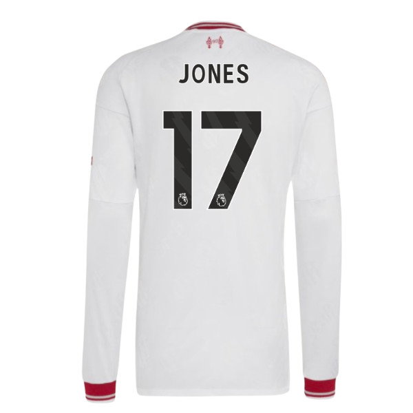 2026-2027 Liverpool Authentic Long Sleeve Away Shirt (Jones 17)