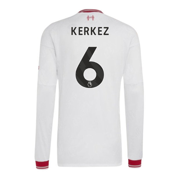2026-2027 Liverpool Authentic Long Sleeve Away Shirt (Kerkez 6)