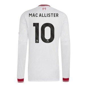 2026-2027 Liverpool Authentic Long Sleeve Away Shirt (Mac Allister 10)