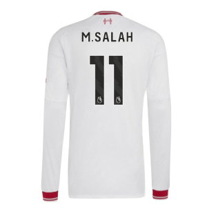 2026-2027 Liverpool Authentic Long Sleeve Away Shirt (M.Salah 11)