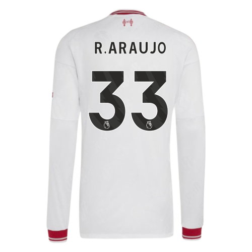 2026-2027 Liverpool Long Sleeve Away Shirt (R.Araujo 33)