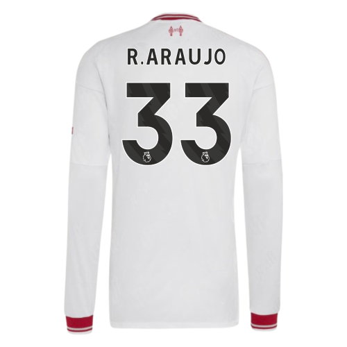 2026-2027 Liverpool Authentic Long Sleeve Away Shirt (R.Araujo 33)