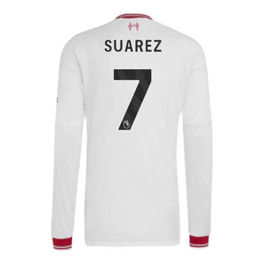 2026-2027 Liverpool Authentic Long Sleeve Away Shirt (Suarez 7)