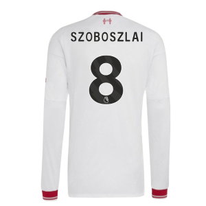2026-2027 Liverpool Authentic Long Sleeve Away Shirt (Szoboszlai 8)