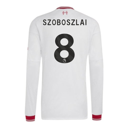 2026-2027 Liverpool Authentic Long Sleeve Away Shirt (Szoboszlai 8)