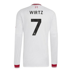 2026-2027 Liverpool Authentic Long Sleeve Away Shirt (Wirtz 7)