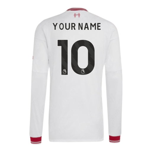 2026-2027 Liverpool Authentic Long Sleeve Away Shirt (Your Name)