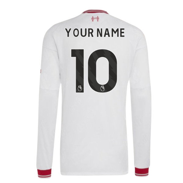 2026-2027 Liverpool Authentic Long Sleeve Away Shirt (Your Name)