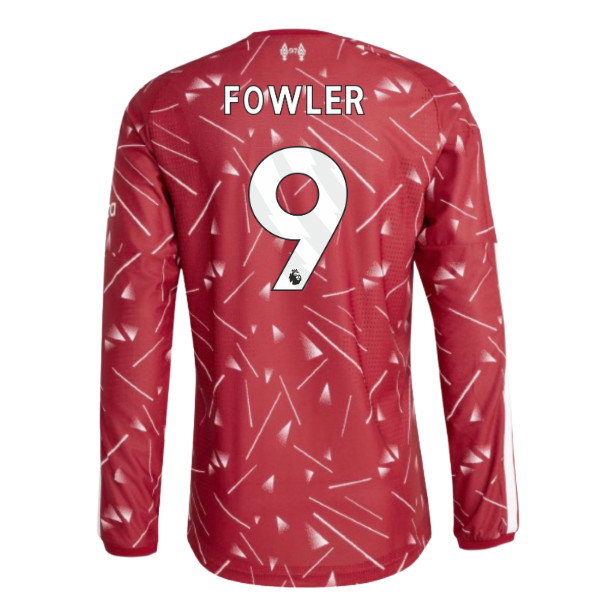 2026-2027 Liverpool Authentic Long Sleeve Home Shirt (Fowler 9)