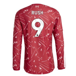 2026-2027 Liverpool Authentic Long Sleeve Home Shirt (Rush 9)