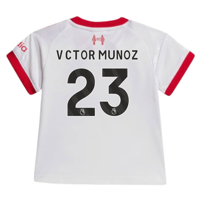 2026-2027 Liverpool Away Baby Kit (Víctor Munoz 23)