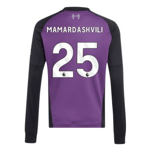 2026-2027 Liverpool Away Goalkeeper Shirt (Tribe Purple) - Kids (Mamardashvili 25)