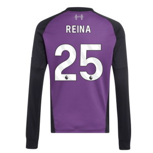 2026-2027 Liverpool Away Goalkeeper Shirt (Tribe Purple) - Kids (Reina 25)