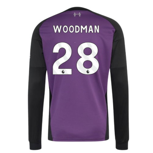 2026-2027 Liverpool Away Goalkeeper Shirt (Tribe Purple) (Woodman 28)