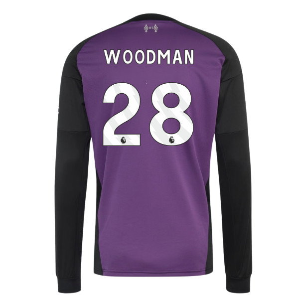 2026-2027 Liverpool Away Goalkeeper Shirt (Tribe Purple) (Woodman 28)