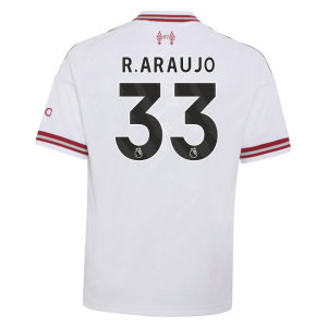 2026-2027 Liverpool Away Shirt (Kids) (R.Araujo 33)