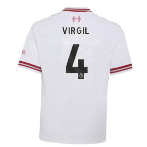 2026-2027 Liverpool Away Shirt (Kids) (Virgil 4)