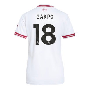 2026-2027 Liverpool Away Shirt (Womens) (Gakpo 18)
