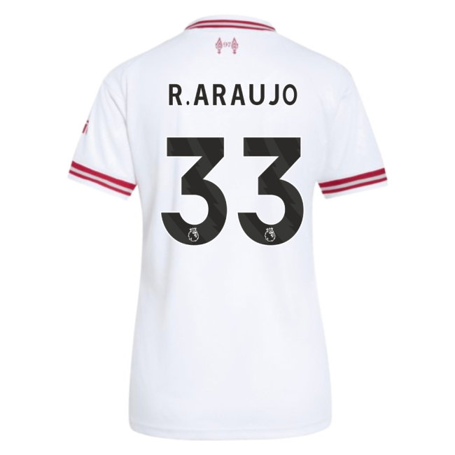2026-2027 Liverpool Away Shirt (Womens) (R.Araujo 33)