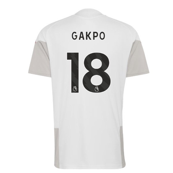 2026-2027 Liverpool EU Training Shirt (White) (Gakpo 18)