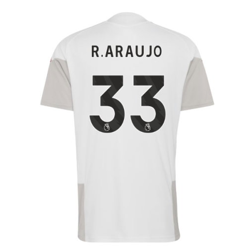 2026-2027 Liverpool EU Training Shirt (White) (R.Araujo 33)