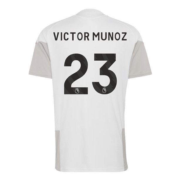 2026-2027 Liverpool EU Training Shirt (White) (Victor Munoz 23)