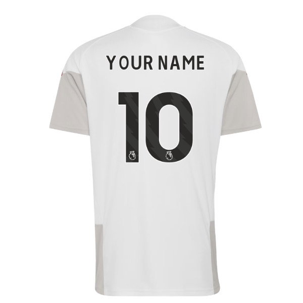 2026-2027 Liverpool EU Training Shirt (White) (Your Name)