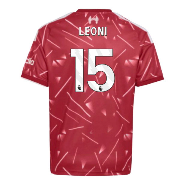 2026-2027 Liverpool Home Shirt (Kids) (Leoni 15)