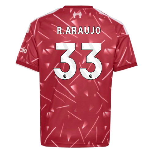 2026-2027 Liverpool Home Shirt (Kids) (R.Araujo 33)