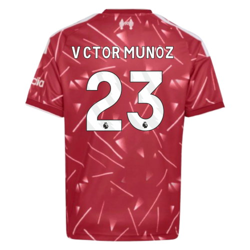 2026-2027 Liverpool Home Shirt (Kids) (Vctor Munoz 23)