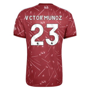 2026-2027 Liverpool Home Shirt (Víctor Munoz 23)