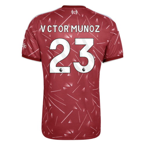 2026-2027 Liverpool Home Shirt (Vctor Munoz 23)