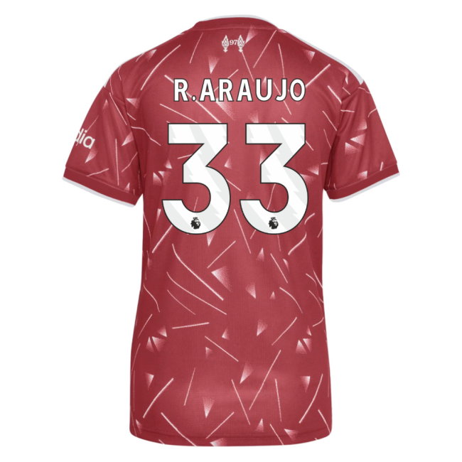 2026-2027 Liverpool Home Shirt (Womens) (R.Araujo 33)