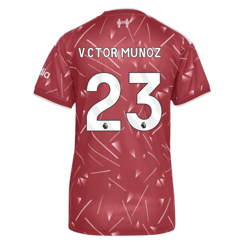 2026-2027 Liverpool Home Shirt (Womens) (Vctor Munoz 23)