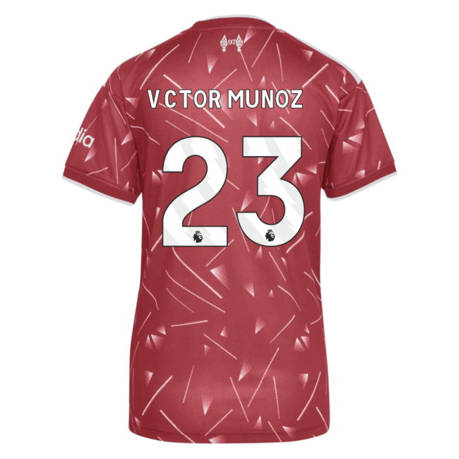 2026-2027 Liverpool Home Shirt (Womens) (Víctor Munoz 23)