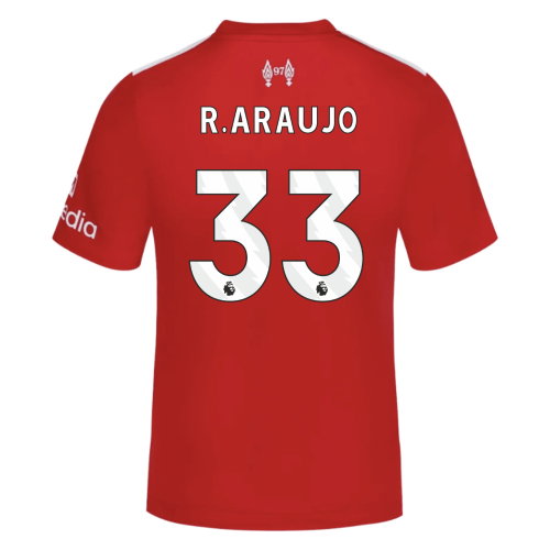 2026-2027 Liverpool Home SUPPORTER Shirt (Kids) (R.Araujo 33)