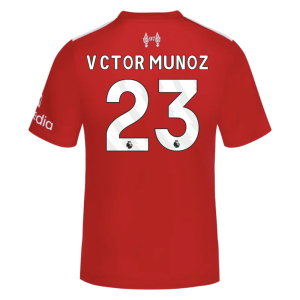 2026-2027 Liverpool Home SUPPORTER Shirt (Kids) (Víctor Munoz 23)