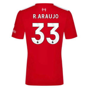 2026-2027 Liverpool Home SUPPORTER Shirt (R.Araujo 33)