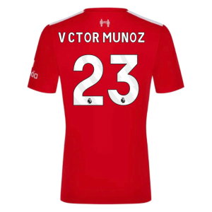 2026-2027 Liverpool Home SUPPORTER Shirt (Víctor Munoz 23)